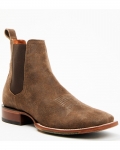 Stylish Cody James Men's Ruben Roughout Casual Boots - Broad Square Toe | Brown Stylish Cody James Men's Ruben Roughout Casual Boots - Broad Square Toe | Brown