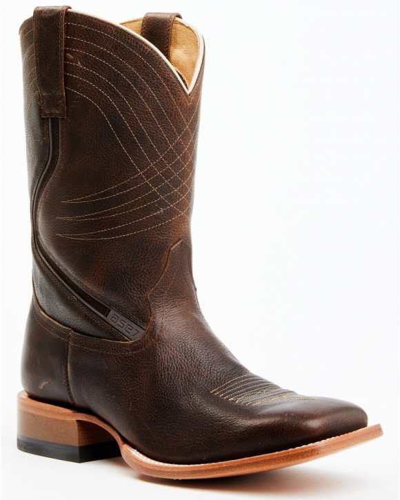 Stylish Cody James Men's Alpha Tan ASE7 Western Boots - Broad Square Toe | Tan