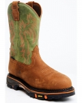 Stylish Cody James Men's Decimator 11" High Hopes Vibram Waterproof Work Boots - Composite Toe | Green