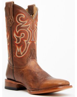 Stylish Cody James Men's Lynx Western Boots - Broad Square Toe | Brown