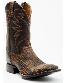 Stylish Cody James Men's McBride Western Boots - Broad Square Toe | Cognac