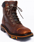 Stylish Cody James Men's 8" Decimator Work Boots - Soft Toe | Brown Stylish Cody James Men's 8" Decimator Work Boots - Soft Toe | Brown
