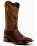Stylish Cody James Men's Blue Collection Western Performance Boots - Broad Square Toe | Brown