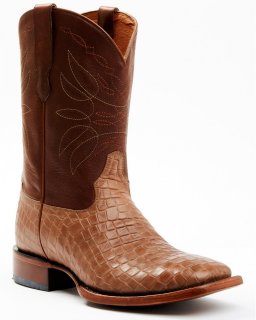 Stylish Cody James Men's Western Boots - Broad Square Toe | Brown