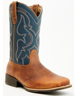 Stylish Cody James Cush Core Men's Maverick Performance Western Boots - Broad Square Toe | Blue