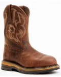 Stylish Cody James Men's Disrupter AAA Tyche Crunch Time Waterproof Work Boots - Composite Toe | Red