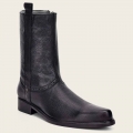 Cuadra Men's Hand-Painted Black Leather Boot | New Arrivals