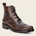 Cuadra Men's Hand-Painted Brown Bi Tone Leather Boot | New Arrivals
