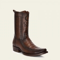 Cuadra Men's Brown Exotic Leather Cowboy Boot | New Arrivals