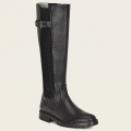Cuadra Women's High Boot Black Bovine Leather Boot | New Arrivals