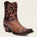 Cuadra Women's Brown Western Leather Bootie | New Arrivals