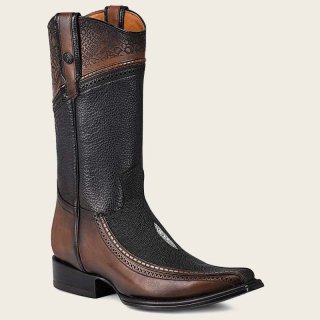 Cuadra Men's Cowboy Boot With Engraved Detail | New Arrivals