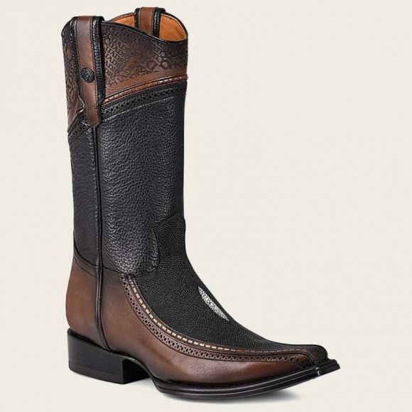 Cuadra Men's Cowboy Boot With Engraved Detail | New Arrivals