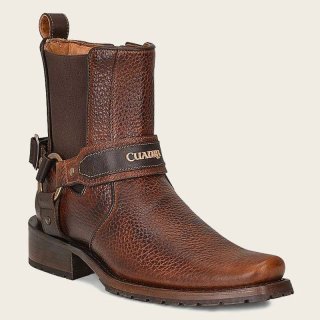 Cuadra Men's Urban Hand-Painted Honey Leather Boot | New Arrivals