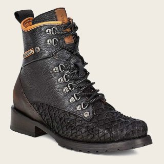 Cuadra Men's Urban Black Poisson Leather Boot | New Arrivals