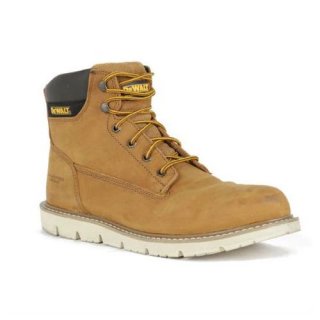 MEN'S DEWALT FLEX LEATHER WORK BOOT-Wheat Poseidon  MEN'S DEWALT FLEX LEATHER WORK BOOT-Wheat Poseidon
