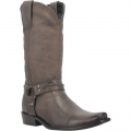 MEN'S DINGO HOMBRE LEATHER BOOT-GREY | FREE SHIPPING