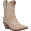 WOMEN'S DINGO PRIMROSE LEATHER BOOTIE-SAND | FREE SHIPPING