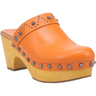 WOMEN'S DINGO DEADWOOD LEATHER SANDAL-ORANGE | FREE SHIPPING