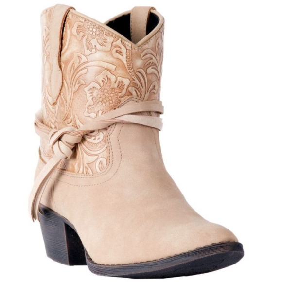 WOMEN'S DINGO VALERIE BOOTIE-TAN | FREE SHIPPING