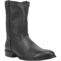 MEN'S DINGO HONDO LEATHER BOOT-BLACK | FREE SHIPPING