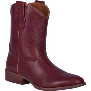 MEN'S DINGO LEFTY LEATHER BOOT-BRANDY | FREE SHIPPING