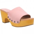 WOMEN'S DINGO BEECHWOOD LEATHER SANDAL-PINK | FREE SHIPPING