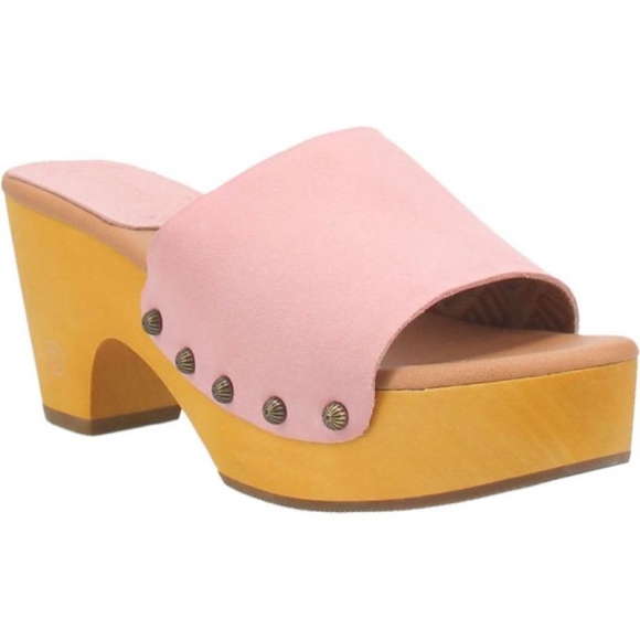WOMEN'S DINGO BEECHWOOD LEATHER SANDAL-PINK | FREE SHIPPING
