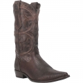 MEN'S DINGO DODGE CITY LEATHER BOOT-BROWN | FREE SHIPPING