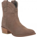 WOMEN'S DINGO TUMBLEWEED LEATHER BOOTIE-SAND | FREE SHIPPING