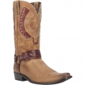 MEN'S DINGO WAR EAGLE LEATHER BOOT-NATURAL | FREE SHIPPING
