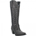 WOMEN'S DINGO HIGH COTTON LEATHER BOOT-BLACK | FREE SHIPPING