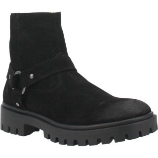 MEN'S DINGO ROAD TRIP LEATHER BOOT-BLACK | FREE SHIPPING