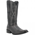 MEN'S DINGO ACE HIGH LEATHER BOOT-BLACK | FREE SHIPPING