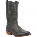 MEN'S DINGO MONTANA LEATHER BOOT-BLACK | FREE SHIPPING