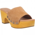 WOMEN'S DINGO BEECHWOOD LEATHER SANDAL-TAN | FREE SHIPPING