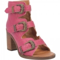 WOMEN'S DINGO ZIGGY LEATHER SANDAL-FUCHSIA | FREE SHIPPING