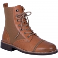 MEN'S DINGO ANDY LEATHER BOOT-CAMEL | FREE SHIPPING