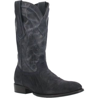 MEN'S DINGO WHISKEY RIVER LEATHER BOOT-NAVY | FREE SHIPPING