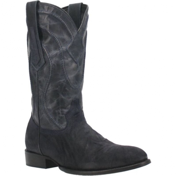 MEN'S DINGO WHISKEY RIVER LEATHER BOOT-NAVY | FREE SHIPPING