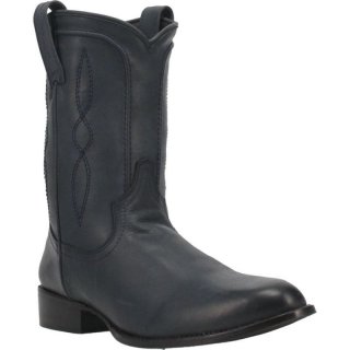 MEN'S DINGO HONDO LEATHER BOOT-NAVY | FREE SHIPPING