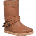 WOMEN'S DINGO MALIBU SUEDE MOCCASIN-BROWN | FREE SHIPPING