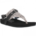 WOMEN'S DINGO HIGHLANDS LEATHER SANDAL-BLACK | FREE SHIPPING
