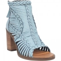 WOMEN'S DINGO JEEZY LEATHER SANDAL-BLUE | FREE SHIPPING