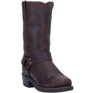 MEN'S DINGO DEAN LEATHER HARNESS BOOT-GAUCHO | FREE SHIPPING