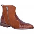 MEN'S DINGO DUNN LEATHER BOOT-BROWN | FREE SHIPPING