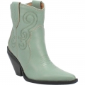 WOMEN'S DINGO PRETTY N' PRISSY LEATHER BOOTIE-MINT | FREE SHIPPING