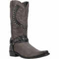MEN'S DINGO WAR EAGLE LEATHER BOOT-GREY | FREE SHIPPING