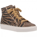 WOMEN'S DINGO CONCRETE JUNGLE LEATHER SHOE-TAN | FREE SHIPPING