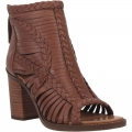 WOMEN'S DINGO JEEZY LEATHER SANDAL-TAN | FREE SHIPPING
